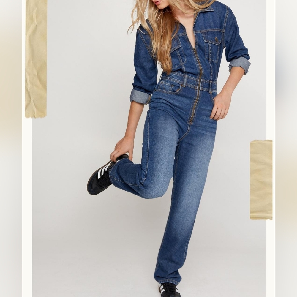 🔥Denim jumpsuit 🔥